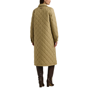 Lauren Ralph Lauren Diamond-Quilted Long Coat